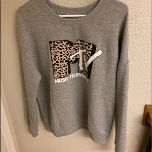 Target MTV Cheetah Logo Sweatshirt